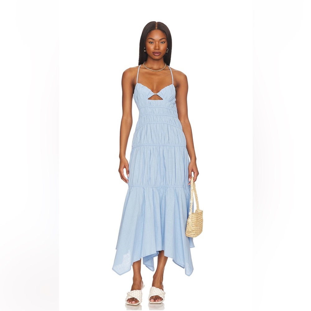 SNDYS Tahlia Dress in Blue